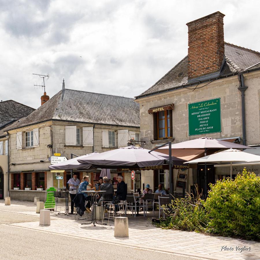 Logis Auberge Le Colombien - Hotel Et Restaurant Villandry Exterior foto